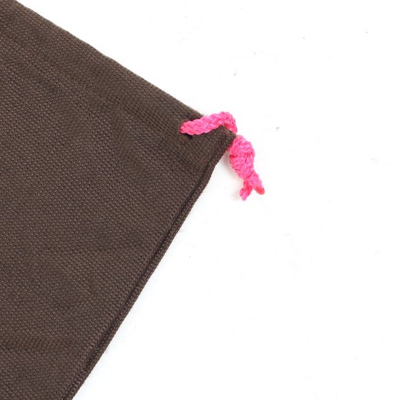 Kate Spade New York • Dust Bag • 14 X 11.5 • Brown/Gold W/Pink Draw String - Picture 5 of 9